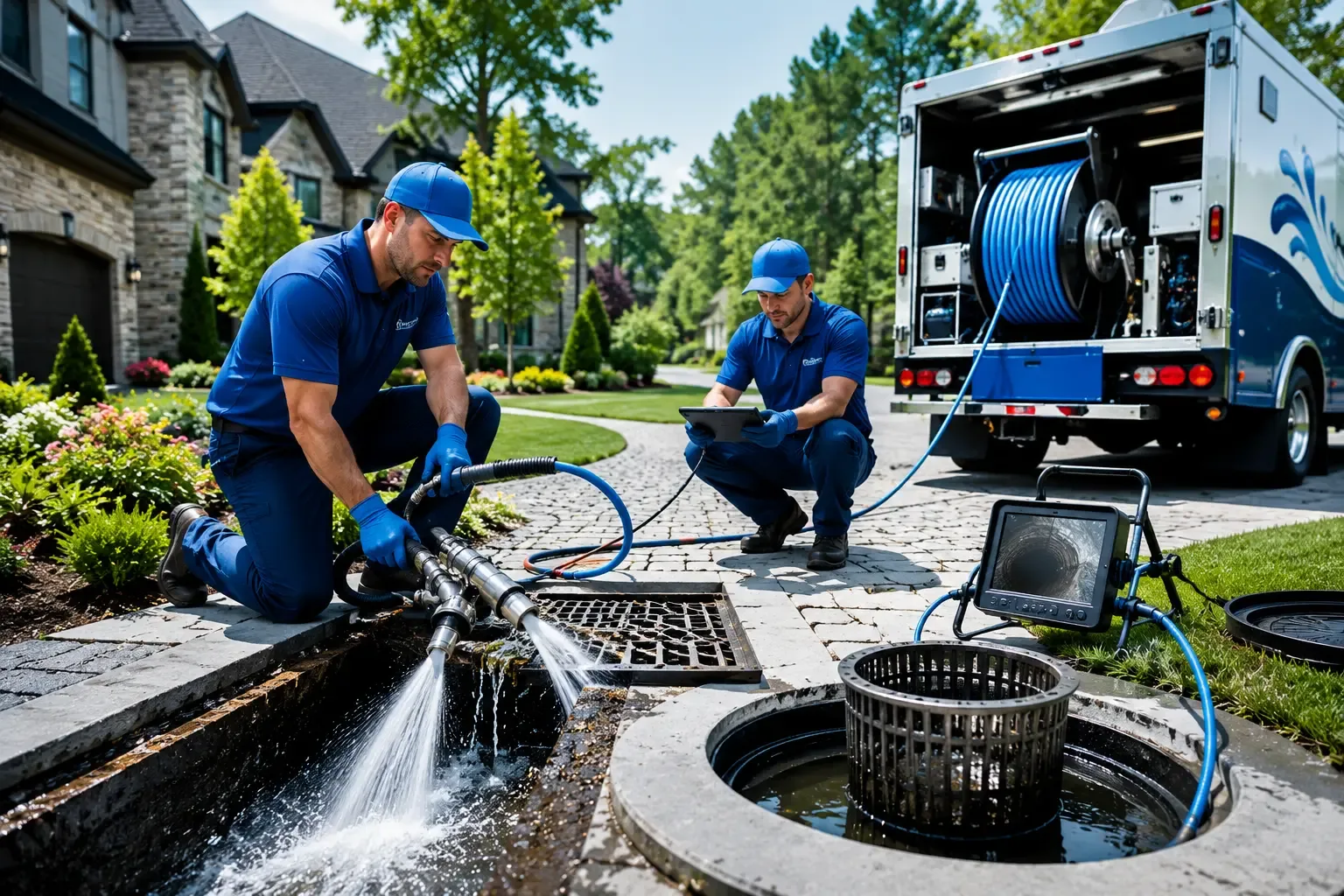 Local outdoor drain cleaning professionals in Fredericksburg, PA
