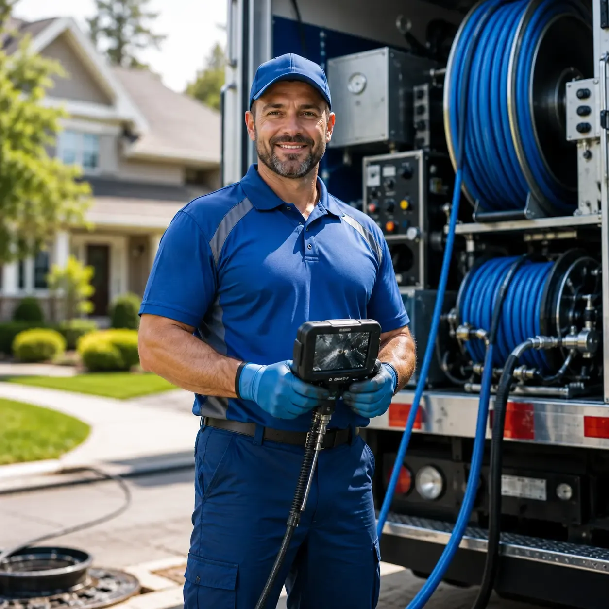 Local outdoor drain cleaning specialists in Fredericksburg, PA
